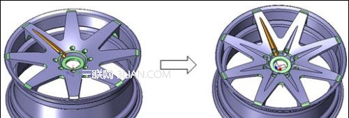 圖：三維CAD快速設計汽車輪毂教程