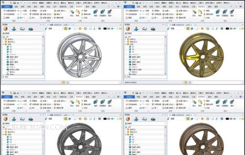圖：三維CAD快速設計汽車輪毂教程