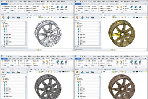 圖：­­­­資深CAD設計師分享快速3D打印汽車輪毂