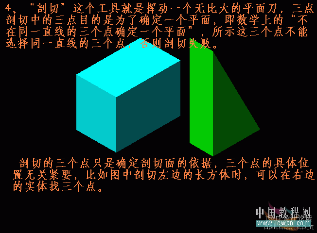 AutoCAD三維實體入門教程：關於剖切的知識詳解