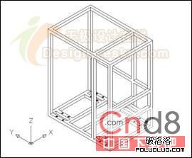 Auto CAD中為三維圖形添加尺寸標注教程 三聯