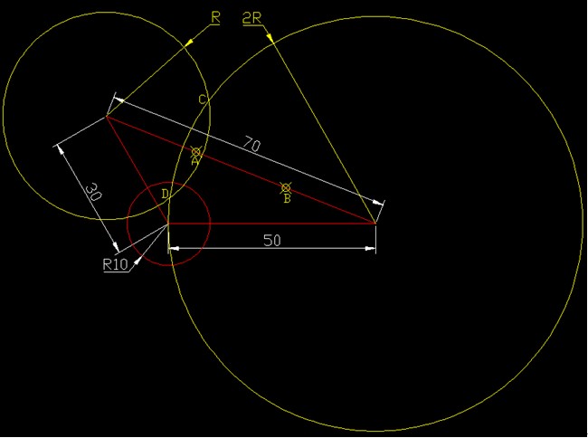 高效CAD教程之阿氏圓定理在中望CAD繪圖中的應用