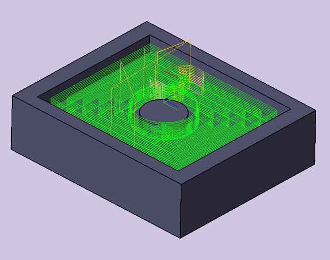 實用三維CAD教程之中望3D的孤島加工與轉換