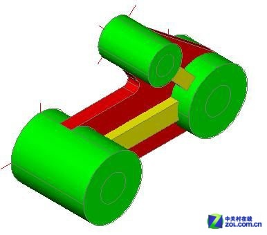 AutoCAD教程：根據二維圖畫三維圖的方法及思路 