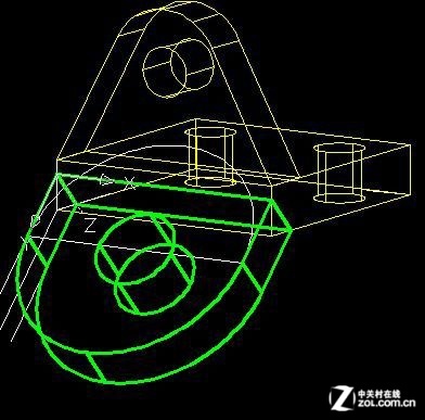 AutoCAD教程：根據二維圖畫三維圖的方法及思路 