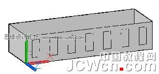 AutoCAD 2011教程：曲面命令創建樓房,三聯