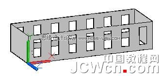 AutoCAD 2011教程：曲面命令創建樓房,三聯