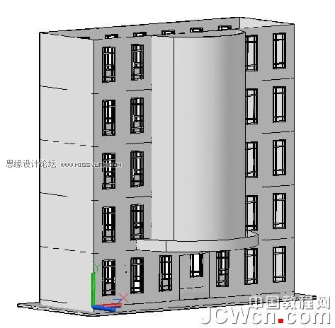 AutoCAD 2011教程：曲面命令創建樓房,三聯