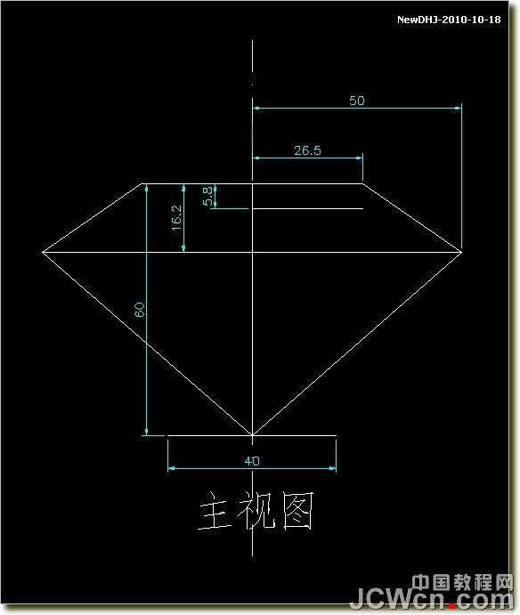AutoCAD建模教程：繪制八心八箭的鑽石,三聯