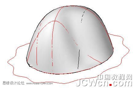 AutoCAD 2011教程：用曲面命令制作帽子,三聯