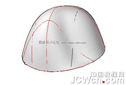 AutoCAD 2011教程：用曲面命令制作帽子,三聯