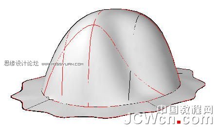 AutoCAD 2011教程：用曲面命令制作帽子,三聯