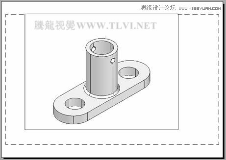 AutoCAD實例教程：中並列視口的打印輸出,三聯