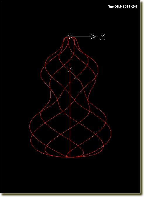 AutoCAD三維建模教程：畫一個漂亮的七彩葫蘆,三聯
