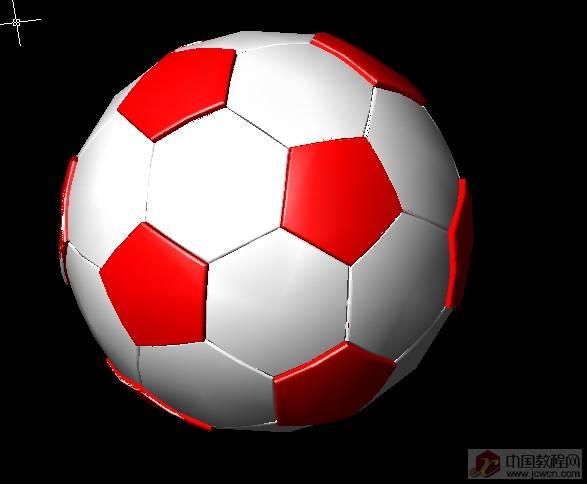 CAD繪制一個漂亮的足球 三聯