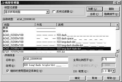 用好AutoCAD線型比例 三聯教程