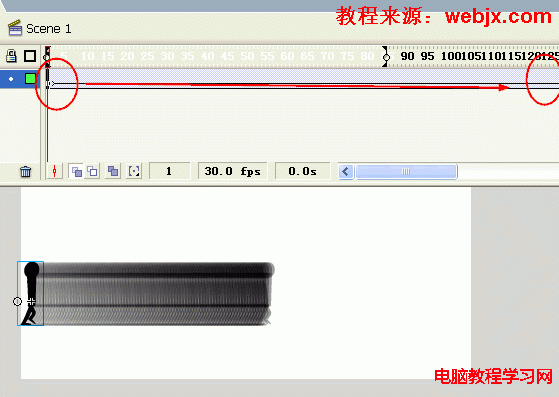 Flash 行走動畫的幾種實現方式  三聯