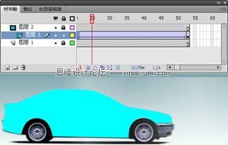 Flash CS4制作汽車廣告條教程,PS教程,思緣教程網