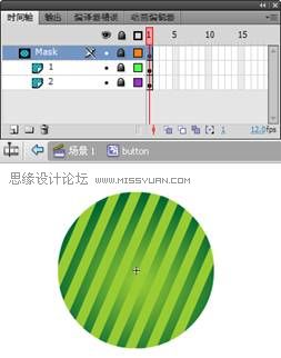 Flash CS4制作切換放大菜單效果,PS教程,思緣教程網