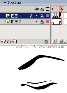 Flash制作卡通人物眨眼動畫的方法,PS教程,思緣教程網