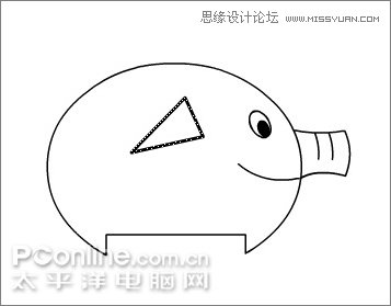 Flash制作有趣的親嘴豬動畫教程,PS教程,思緣教程網