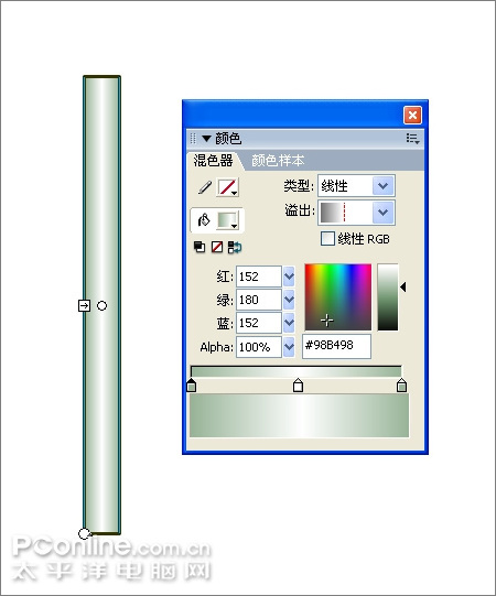 Flash制作一幅詩意的水墨卷軸展開的動畫,PS教程,思緣教程網