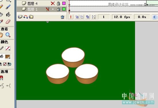 Flash教你制作悠閒來喝茶動畫教程,PS教程,思緣教程網