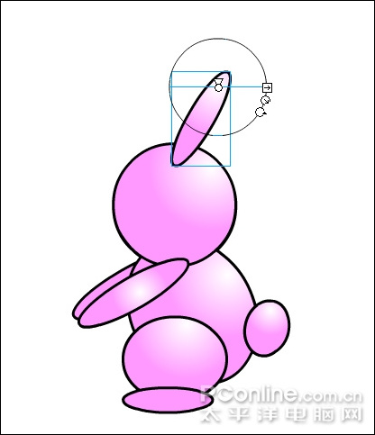 Flash制作可愛的“小兔子跷跷板”動畫
