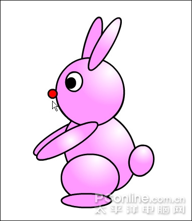 Flash制作可愛的“小兔子跷跷板”動畫
