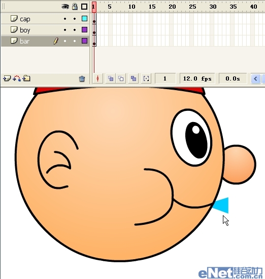 Flash教你如何制作吹泡泡動畫特效