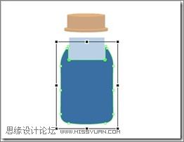 Flash繪圖功能制作奶瓶標志