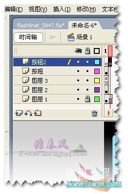 Flash實例教程：單選題的制作