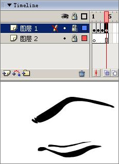 Flash制作卡通人物眨眼動畫的方法和技巧