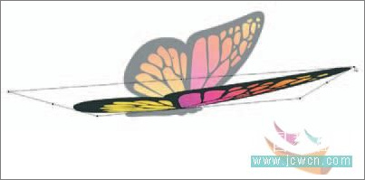 Flash cs3仿真藝術設計：制作飛舞的蝴蝶