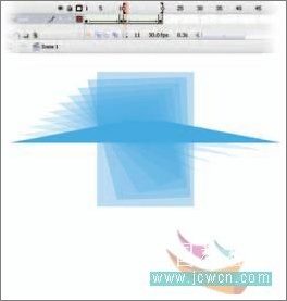 Flash cs3仿真藝術設計：卡片翻轉效果的制作