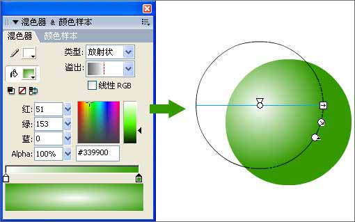 flash基礎教程-混色器面板