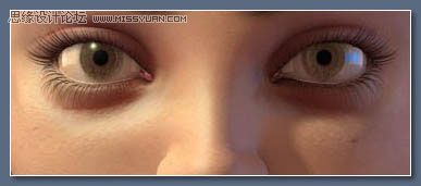 3DsMax教程：制作逼真美女眼睫毛的方法
