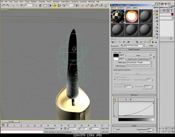 3ds Max實例教程：制作蠟燭詳細過程