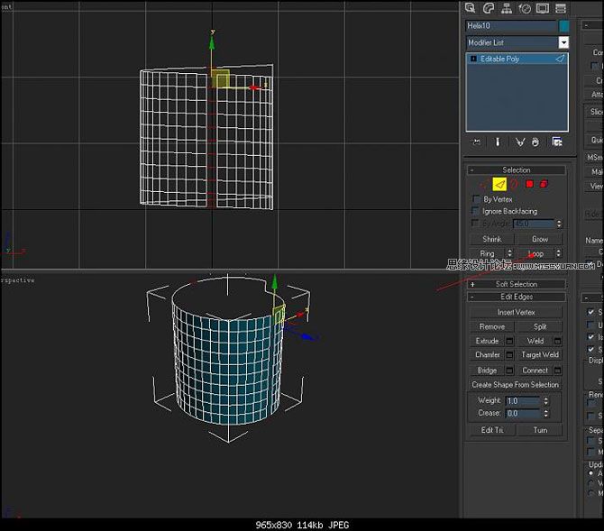 3D MAX建模教程：簡單打造實用螺紋模型