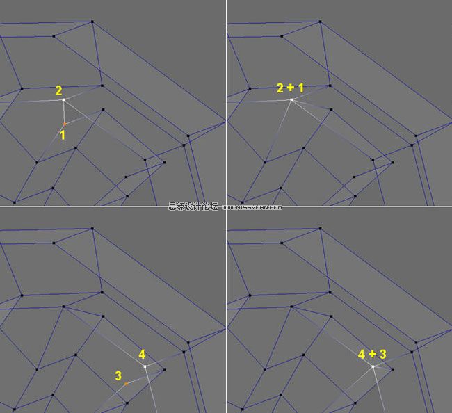 3Dmax建模教程：簡單制作逼真耳朵模型