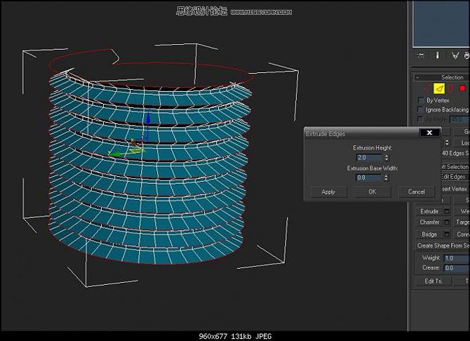 3D MAX建模教程：簡單打造實用螺紋模型