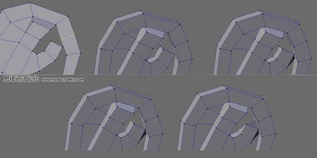 3Dmax建模教程：簡單制作逼真耳朵模型