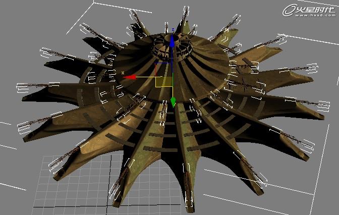 3DSMAX打造科幻碼頭場景 腳本之家 3DSMAX建模教程