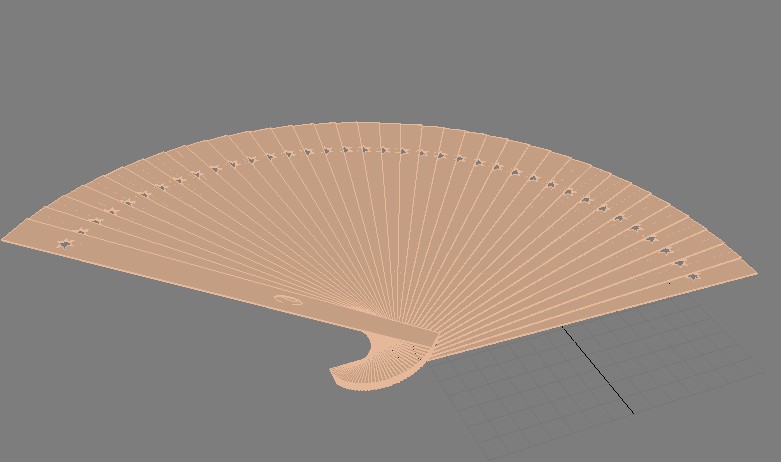 3dsmax打造漂亮木扇 腳本之家 3dsmax建模教程