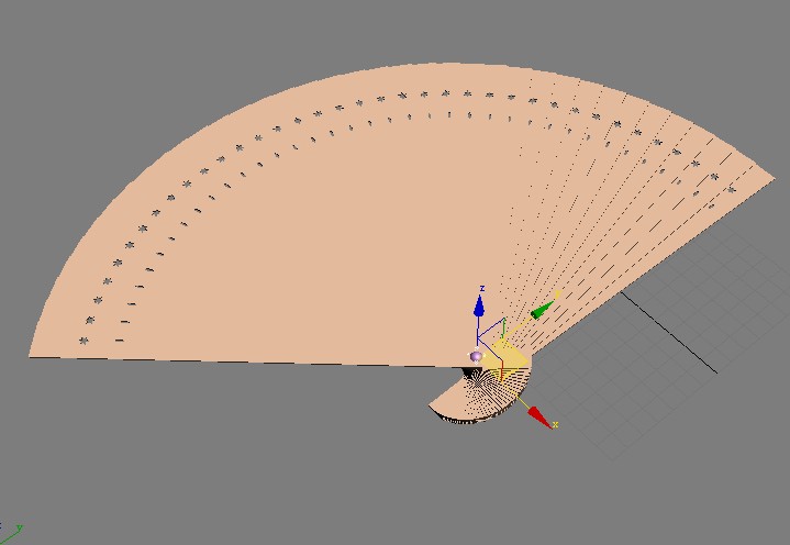 3dsmax打造漂亮木扇 腳本之家 3dsmax建模教程