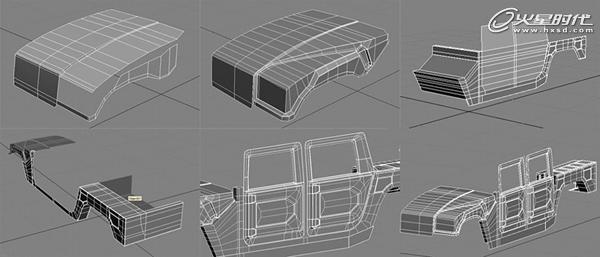 3DSMAX制作悍馬汽車模型 腳本之家 3DSMAX建模教程