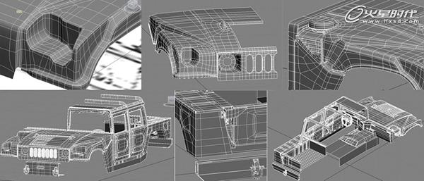 3DSMAX制作悍馬汽車模型 腳本之家 3DSMAX建模教程