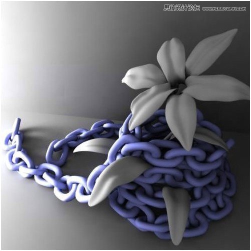 3DsMax制作“被束縛的花兒”實例教程,破洛洛