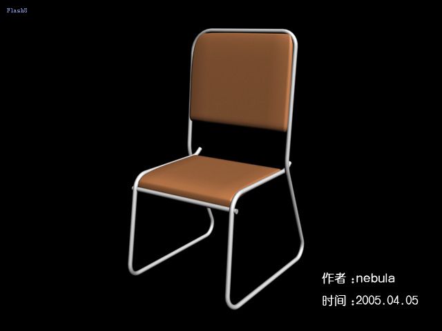 3Dmaxs曲線靠椅的制作  三聯