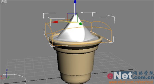 3dmax教程：打造桶裝冰激凌